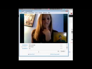 student on skype jerking off babe masturbates (chat, masturbation)